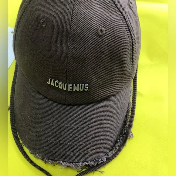 JACQUEMUS La Casquette Artichaut Brown Baseball Cap - Picture 2 of 6